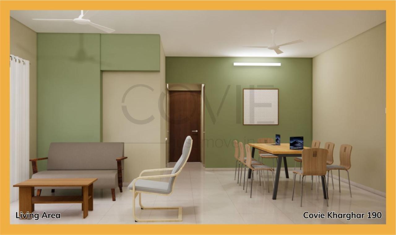 Хостел Covie Kharghar 200 Нави Мумбаи Экстерьер фото